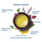 Motherlove organic stretch mark prevention salve glass jar