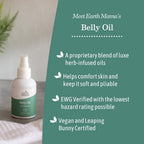 Organic borage and jojoba oil blend for maternal skin elasticity