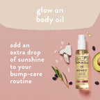 The Honest Company pregnancy bundle two piece set for stretch mark prevention