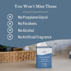Six individual herbal sachets for hemorrhoid relief and perineal recovery