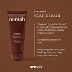 Nemah advanced skin repair cream for fading surgical marks and pregnancy stretch blemishes.