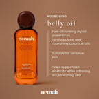 Nemah stretch mark prevention oil pregnancy skincare product