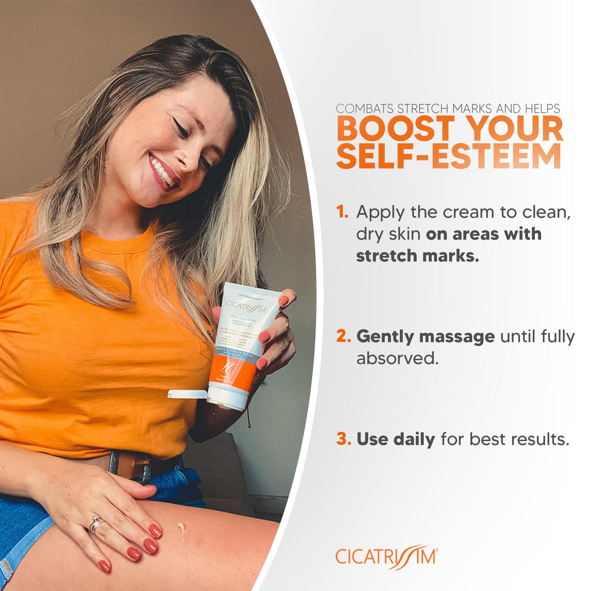 Cicatrissim skincare imported stretch mark removal cream for pregnant women