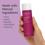 TriLASTIN paraben free hypoallergenic body oil for postpartum skin care