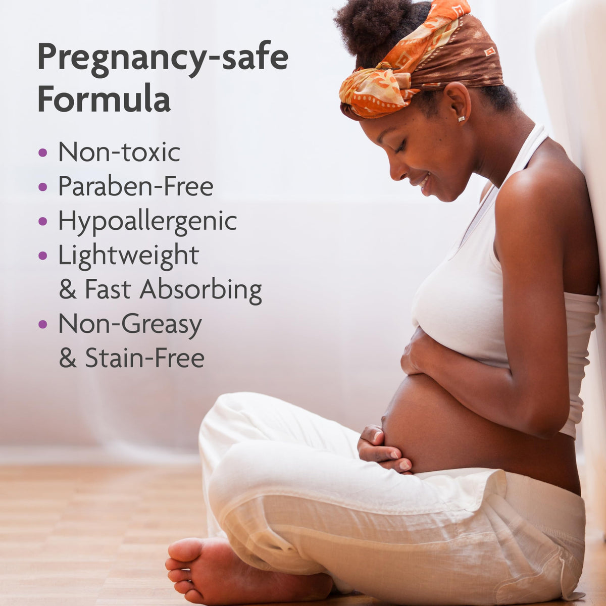 TriLASTIN imported USA stretch mark treatment oil for expecting mothers