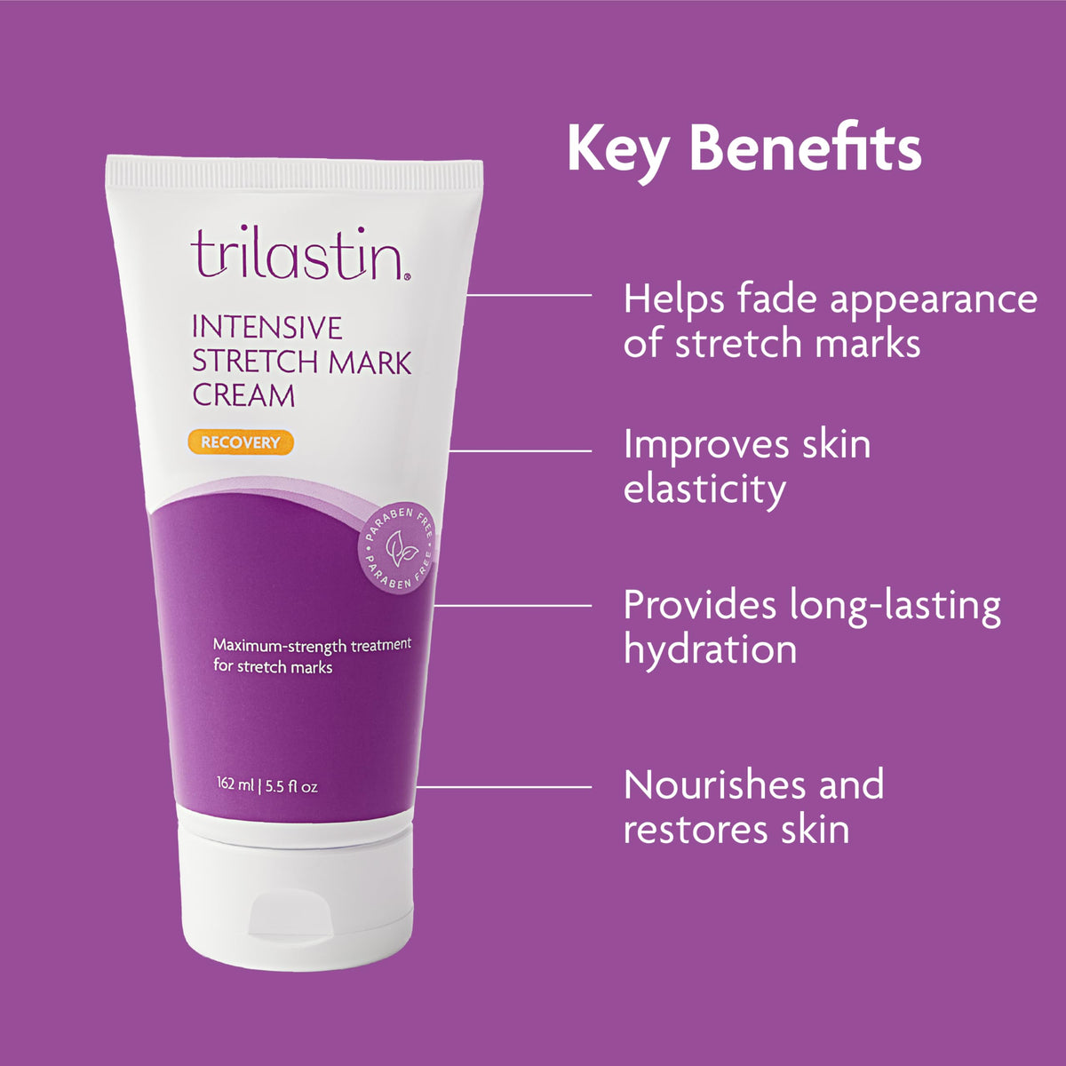 TriLASTIN SR 5.5 ounce hypoallergenic stretch mark treatment