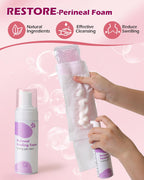 Softca postpartum gifts for mom set including a congratulatory card and storage bag.