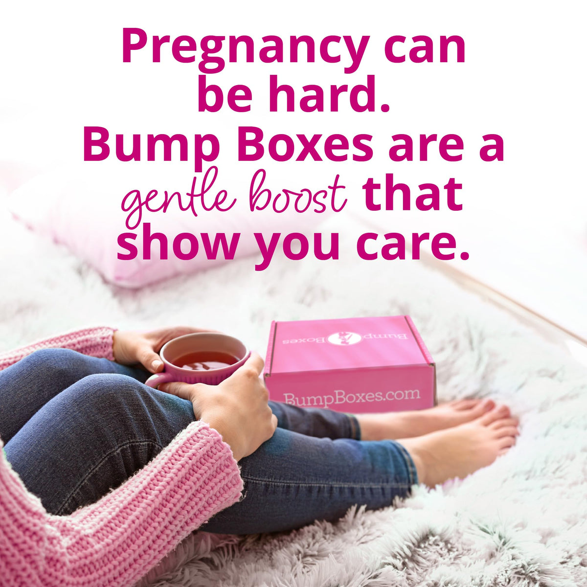 Bamboo Footed Sleeper baby garment and Bumplife sleep mask from the USA imported pregnancy hamper.