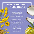 Certified organic belly oil with jojoba and coconut oil for pregnant women