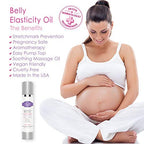Natural plant extract maternity body oil back label instructions