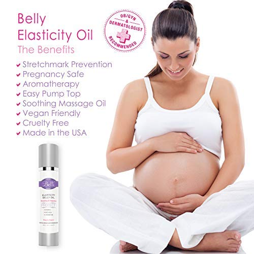 Natural plant extract maternity body oil back label instructions