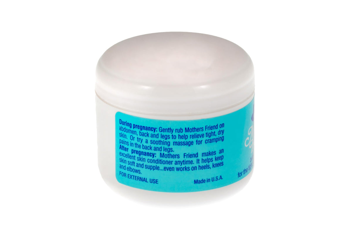 Rich lanolin infused maternity cream for improving skin elasticity during pregnancy.