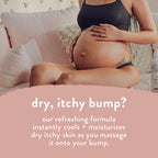 The Honest Company cooling pregnancy belly gel tube with aloe and eucalyptus details