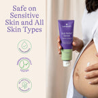 Hypoallergenic maternity serum for dry stretching belly relief