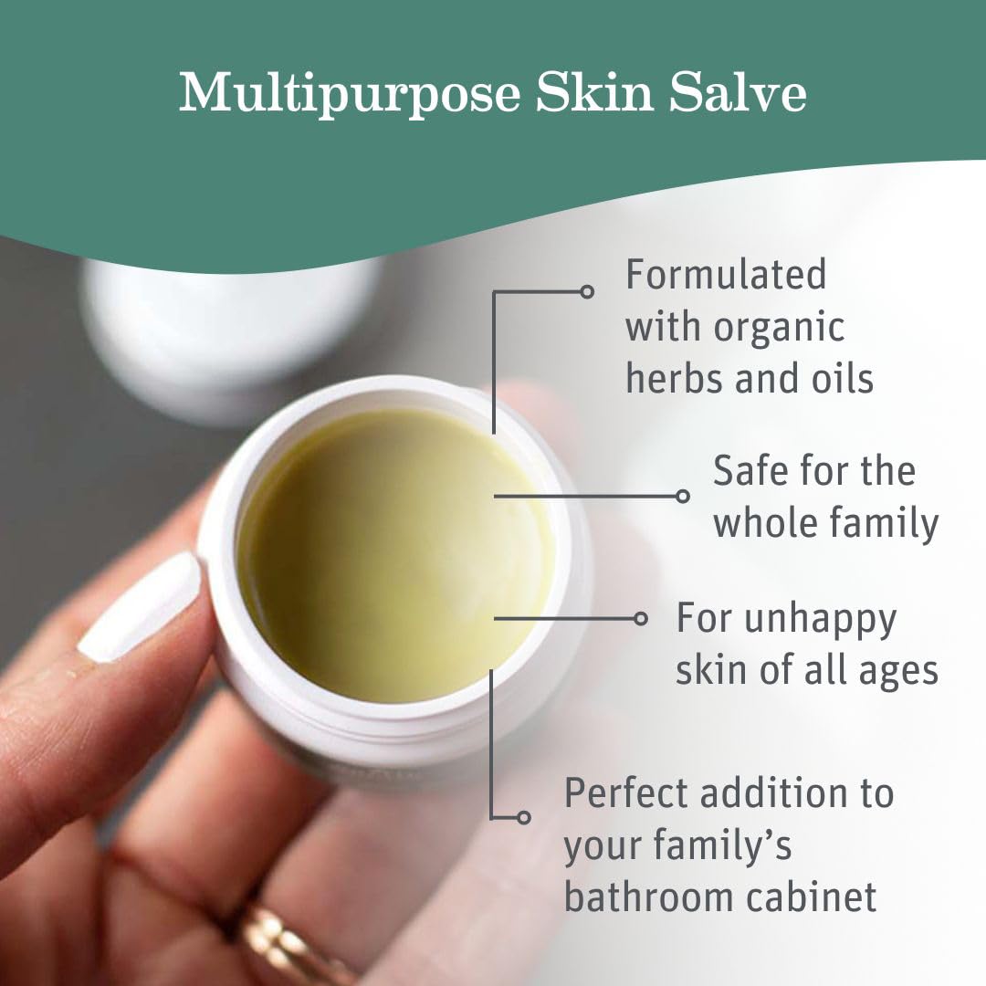 Earth Mama C-section scar cream jars showcasing organic certification seals