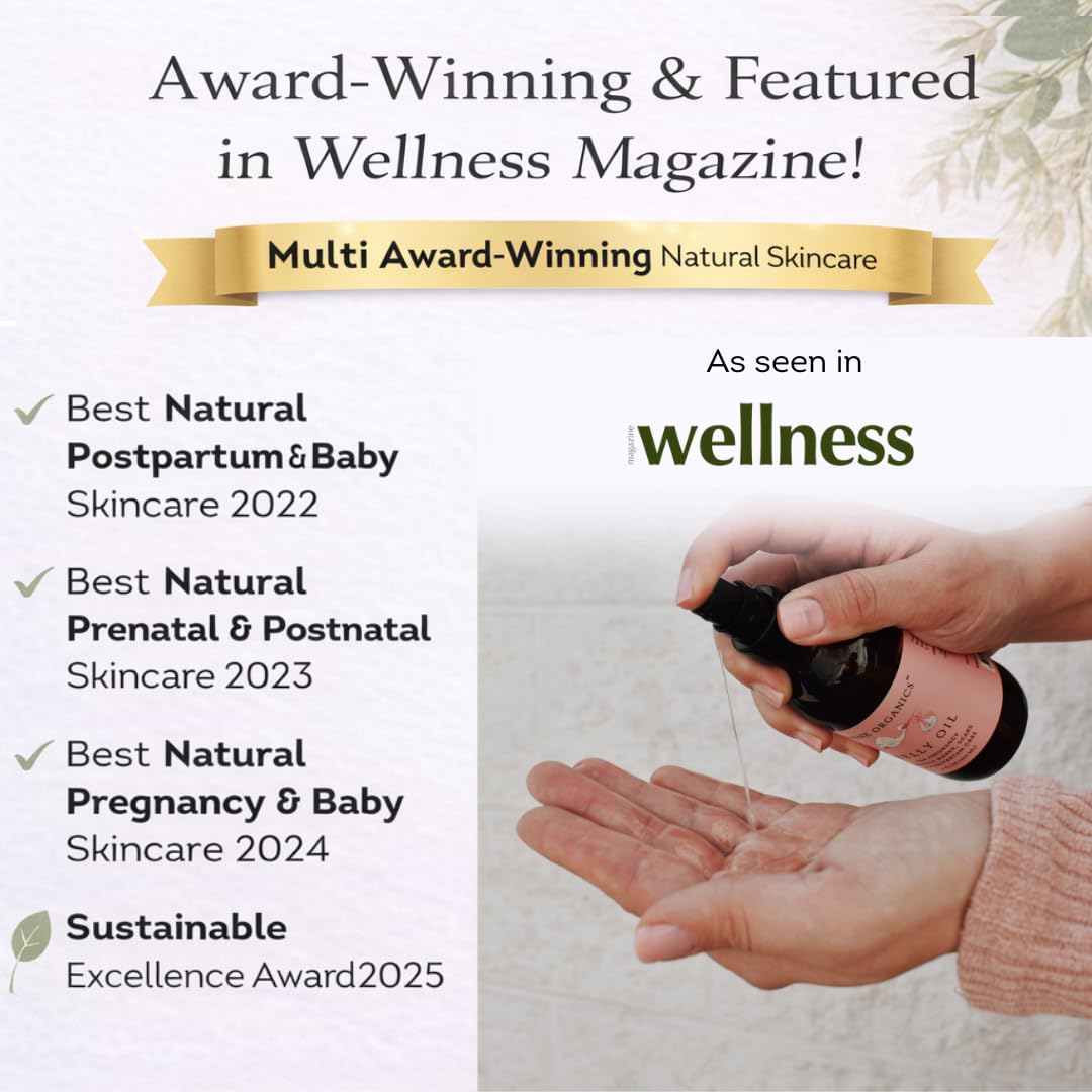 Premium USA imported maternal skincare bundle for pregnancy gift registry.