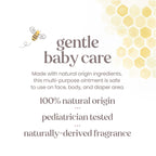 Authentic imported Burt's Bees Baby healing ointment tubs for soothing dry skin and chapped lips