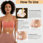 Anti leakage no wash self adhesive wellness pads pack packaging details