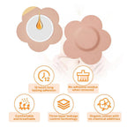 Waterproof layer feature demonstration on the prgislew disposable belly button sticker