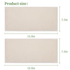 Premium eco-friendly cotton flannel pack showing its thick and durable material quality.