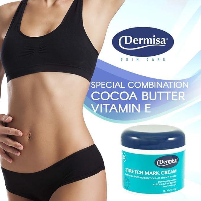 Dermisa skin repair cream texture for scars and hydration