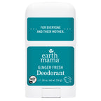 Earth Mama 5 piece maternity skin care travel kit displaying certified organic and toxin-free labels.