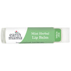 Authentic USA imported Earth Mama pregnancy gift box showing back ingredients list and herbalist formulation details.