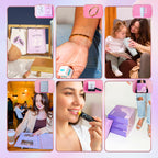 Nourishing Lhamour coconut lip balm for dry lips included in the first trimester care package.