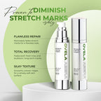 Abera Ovela deep stretch mark removal cream for weight fluctuations packaging