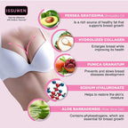 Authentic JPSDOWS imported USA breast enlargement alternative cream application texture view
