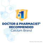Citracal 1200 mg calcium carbonate and citrate slow release technology explanation side panel