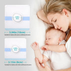 Lefeke baby navel patches showcasing the soft breathable WPU membrane texture.