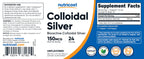Nutricost immune defense silver liquid dietary supplement full product packaging setup