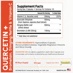 Authentic USA imported non GMO gluten free allergen safe vegetarian immune wellness capsules
