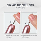 Side profile of Gaoy electric nail drill for salon use