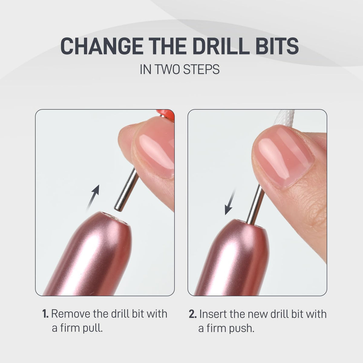 Side profile of Gaoy electric nail drill for salon use