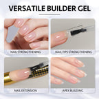 GAOY 16ml nail gel bottle packaging detail