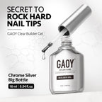 Instructions for using GAOY builder gel for DIY nail art