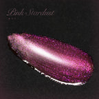 Gaoy Pink Stardust nail polish bottle with packaging details