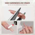 Professional nail extension using Gaoy poly gel