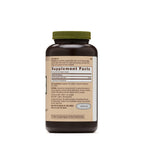 GNC Natural Brand Aloe Vera softgel capsules supplement facts label
