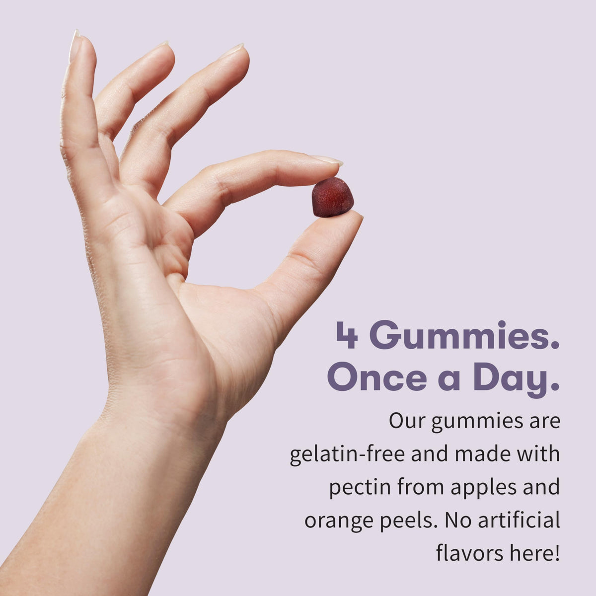 Vegan and gluten-free certifications on prenatal vitamin bottle