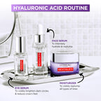 L'Oreal Paris Revitalift Hyaluronic Acid eye serum lifestyle application