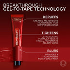 Texture demonstration of L'Oreal Revitalift eye tightener gel