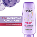 Loreal Paris Elvive Hyaluron Plump Conditioner bottle detail