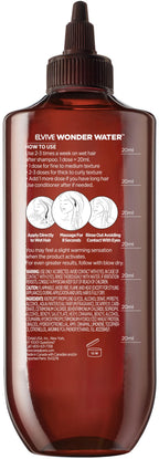 L'Oreal Paris Elvive 8 Second Wonder Water branded bottle side angle