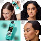 Back label of L'Oreal Magic Root Cover Up Dark Blonde with usage instructions and warnings