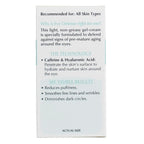 L'Oreal Paris under eye gel for dark circles packaging closeup