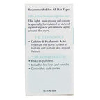 L'Oreal Paris Eye Defense hydrating gel ingredients label