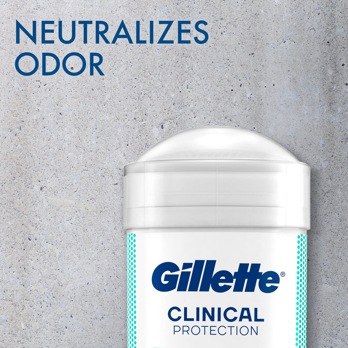 Authentic USA imported Gillette Clinical protection for extreme sweating